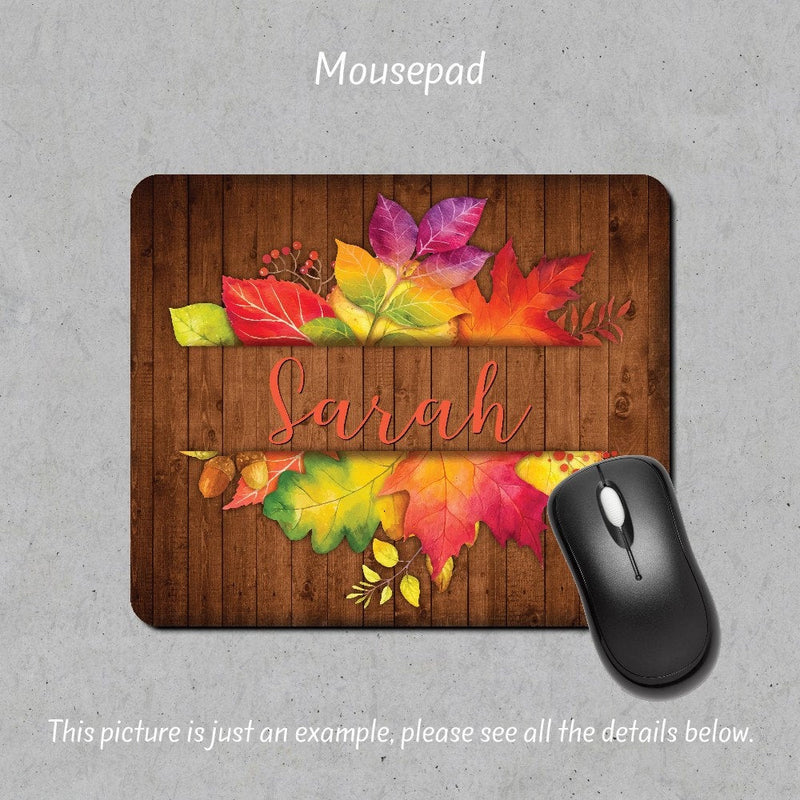 Autumn Personalized Mousepad, Mouse Pad, MP43