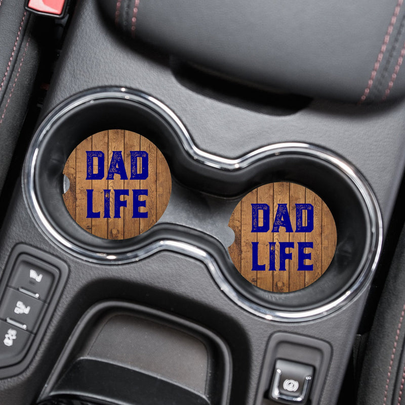 Dad Life Personalized Car Coasters, CC43