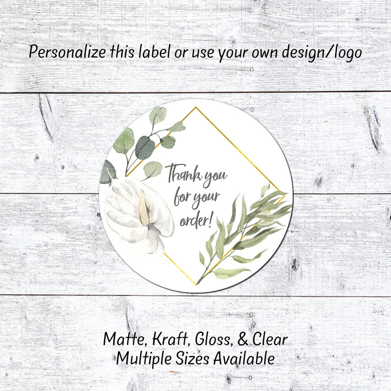 Custom Stickers, Custom Labels, Thank You Stickers, Sticker Sheet, Candle Labels, Printed Sticker, Logo Stickers, Product Labels