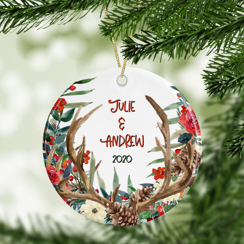 Christmas Ornaments - Our First Christmas - PO18