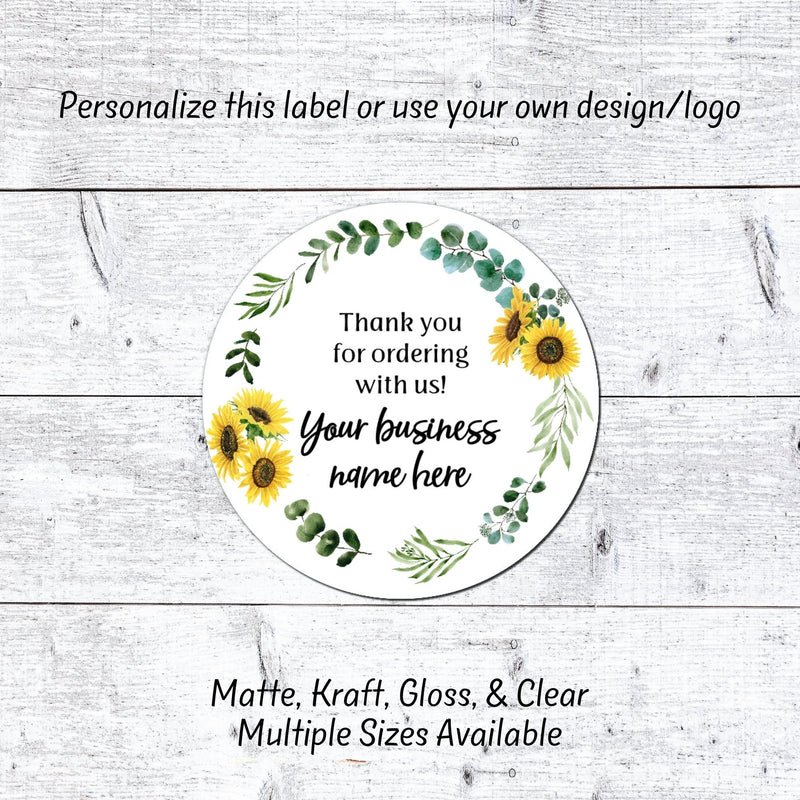 Custom Stickers, Custom Labels, Thank You Stickers, Sticker Sheet, Candle Labels, Printed Sticker, Logo Stickers, Product Labels