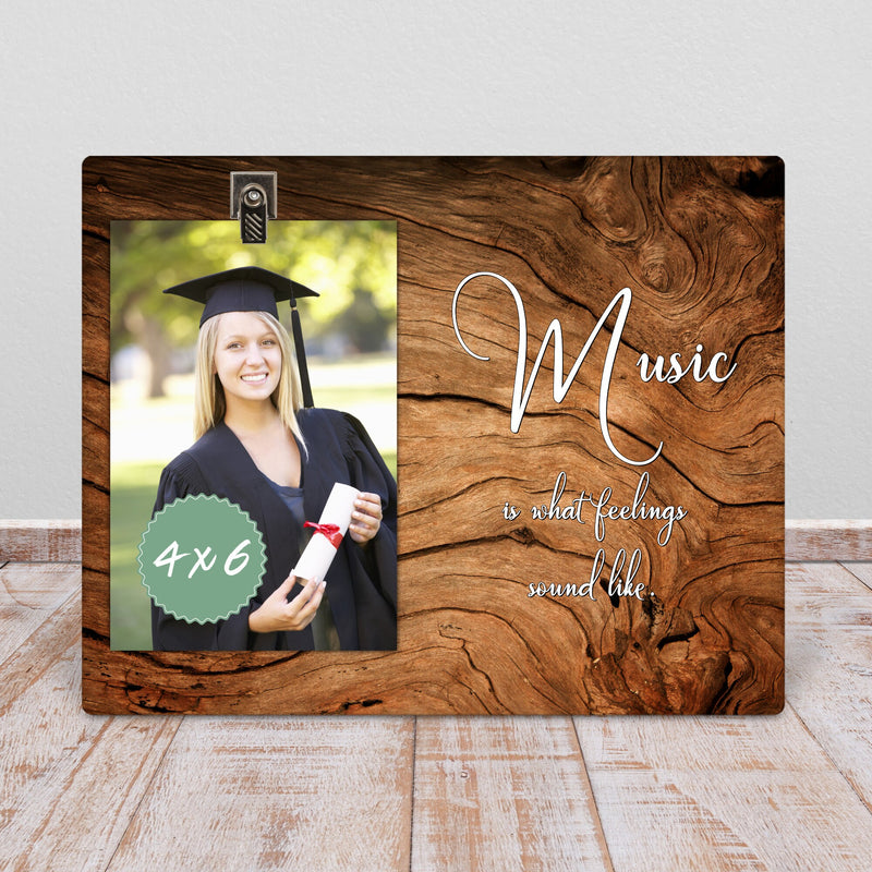 Custom Music Picture Frame - A Personalized Gift for Teens, Daughters, and Best Friends