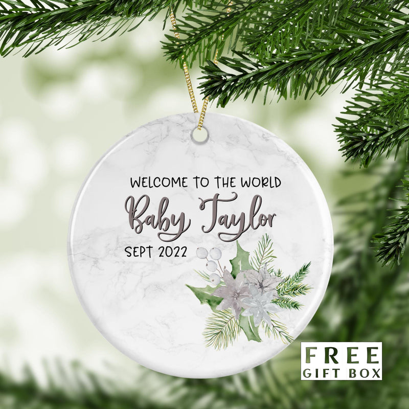Personalized Expecting Ornament: Baby&