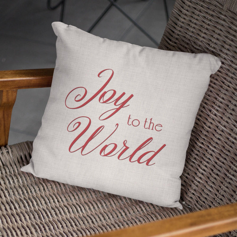 Christmas Pillow Cover - Personalized New Home Keepsake, Ideal Newlywed Gift or First Christmas Gift for Wife