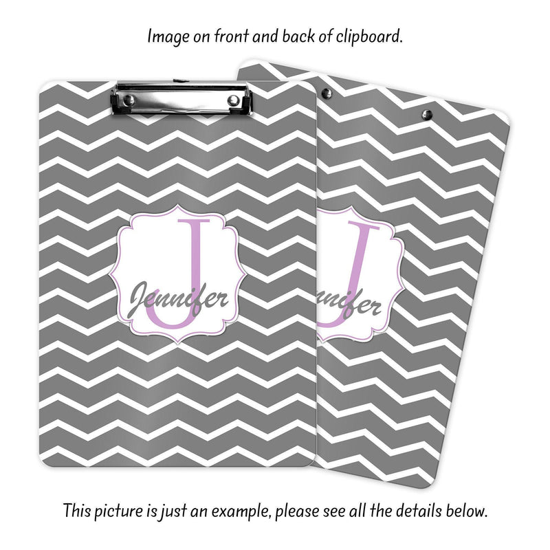 Custom Clipboard, Monogram Clip Board, Monogram Teacher Gift, Personalized Office Gifts, Personalized Clip Board, School Supplies, CB09