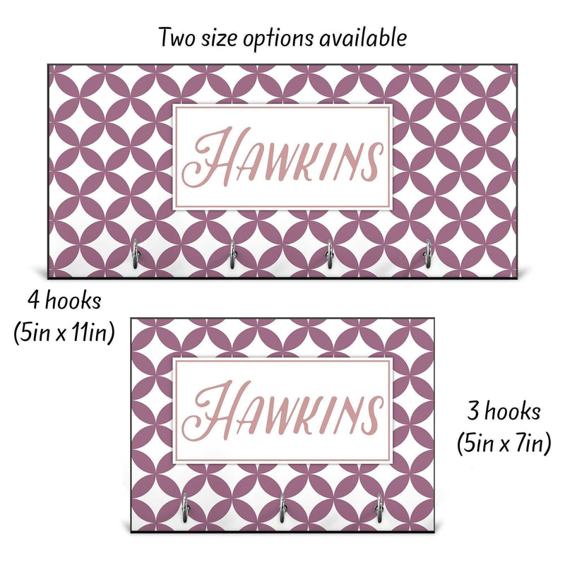 Personalized Housewarming Gift, New Home Gift, Key Holder, Key Rack, Key Hanger, Monogrammed Wedding Gift, Key Wall Organizer, KH04