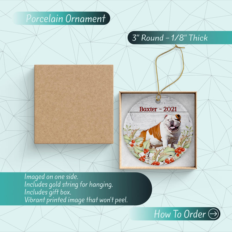 Custom Pet Ornament: Dog & Cat Memorial Keepsake