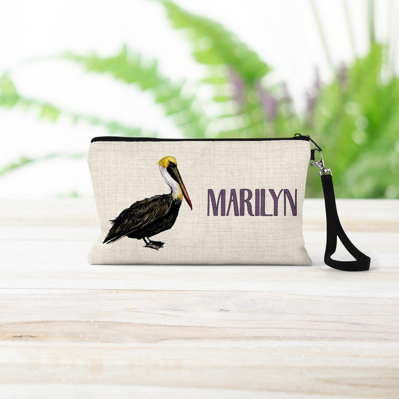 Pelican Lover Custom Makeup Bag