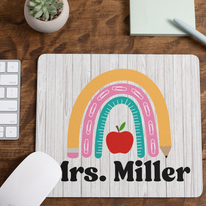 Teacher Mousepad - Custom Teacher Appreciation Gift for Back to School