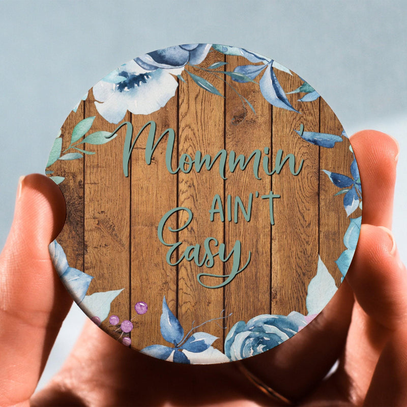 Boho Car Coasters - Cute Custom Coaster Set for Car Decor & Wedding Favors
