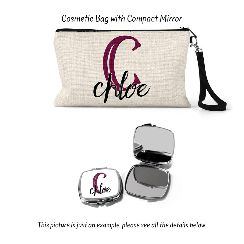 Teacher Appreciation Makeup Bag/Pencil Pouch - A Personalized Appreciation Gift for End of School Year