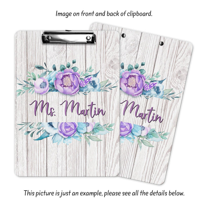 Teacher Appreciation, Custom Clipboard, Monogram Clip Board, Monogram Teacher Gift, Personalized Office Gifts, Personalized Clip Board, CB24