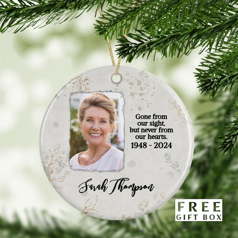 In Loving Memory Ceramic Ornament