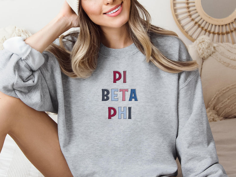 Pi Beta Phi Sweatshirt – Big Little Sorority Gift