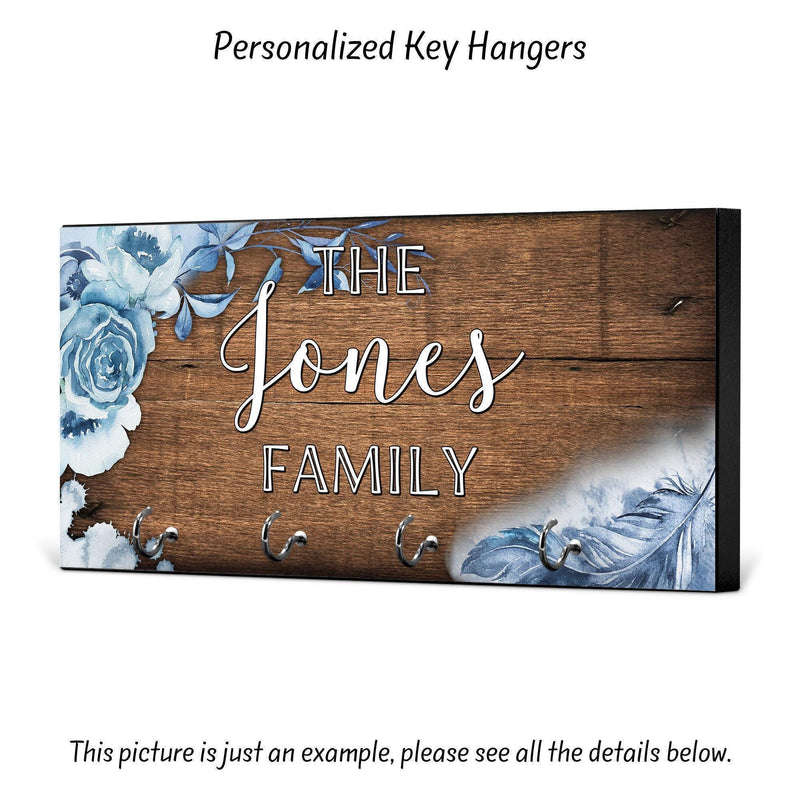 Boho, Key Holder for Wall, Wedding Gift, Gift for Her, Anniversary Gift, Housewarming Gift, New Home Gift, Home Decor, Key Holder, KH34