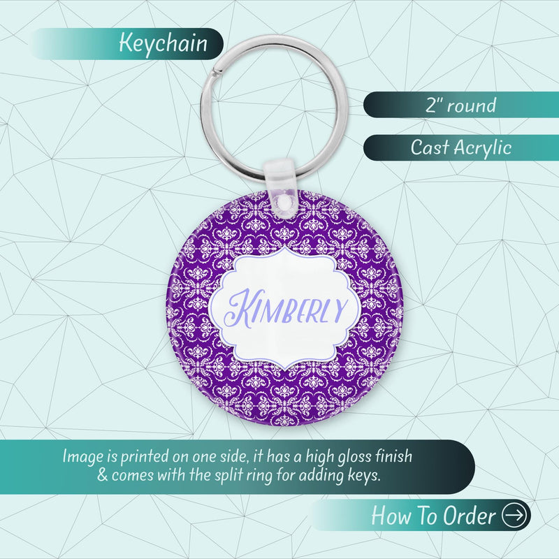 Acrylic Name Keychain – Cute Custom Keychain & Bag Charm