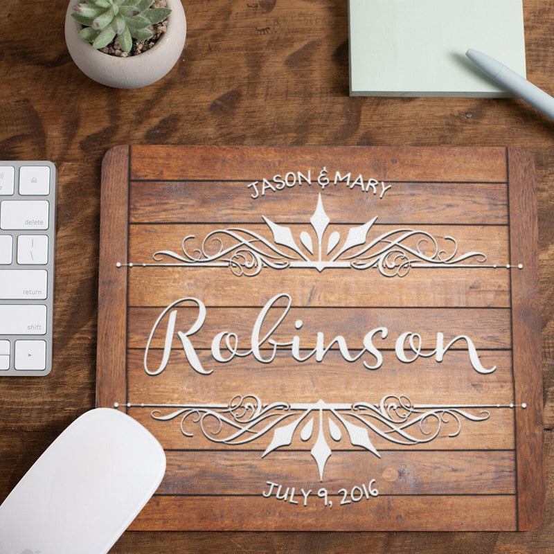 Mousepad Personalized Mousepad Wedding Unique Wedding Ideas Gift Idea Girlfriend Gift MP18