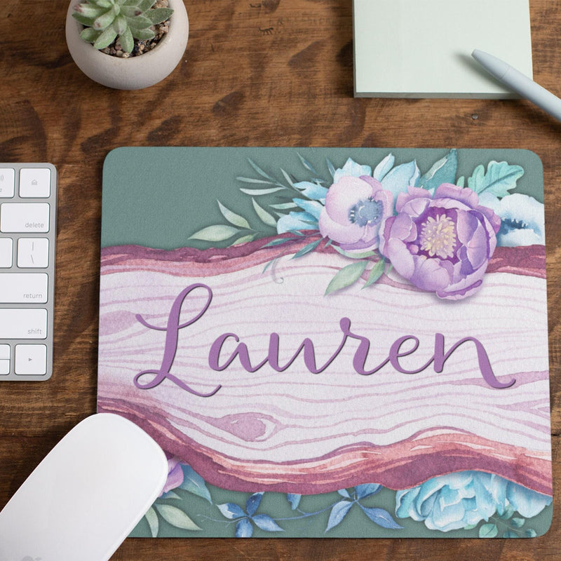 Boho Mouse Pad Custom Mousepad Gift Ideas Wedding Gift for Her Unique Gift Romantic Gift Living Room Decor MP50