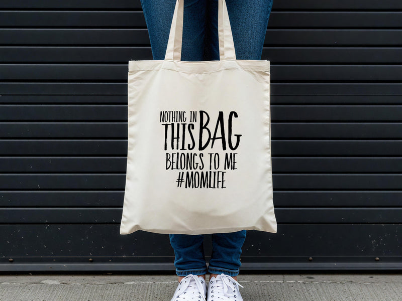 MomLife, Mom Life, Gift for Her, Tote Bag, Canvas Tote Bag, Canvas Bag, Personalized Tote, Gift for Mom, Mother&