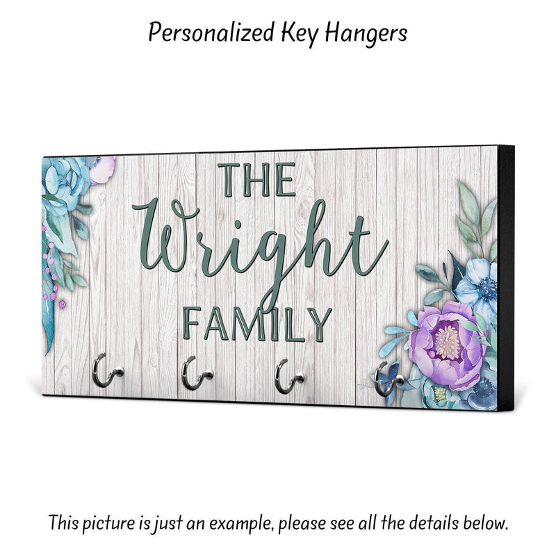 Boho, Key Holder for Wall, Wedding Gift, Gift for Her, Anniversary Gift, Housewarming Gift, New Home Gift, Home Decor, Key Holder, KH35