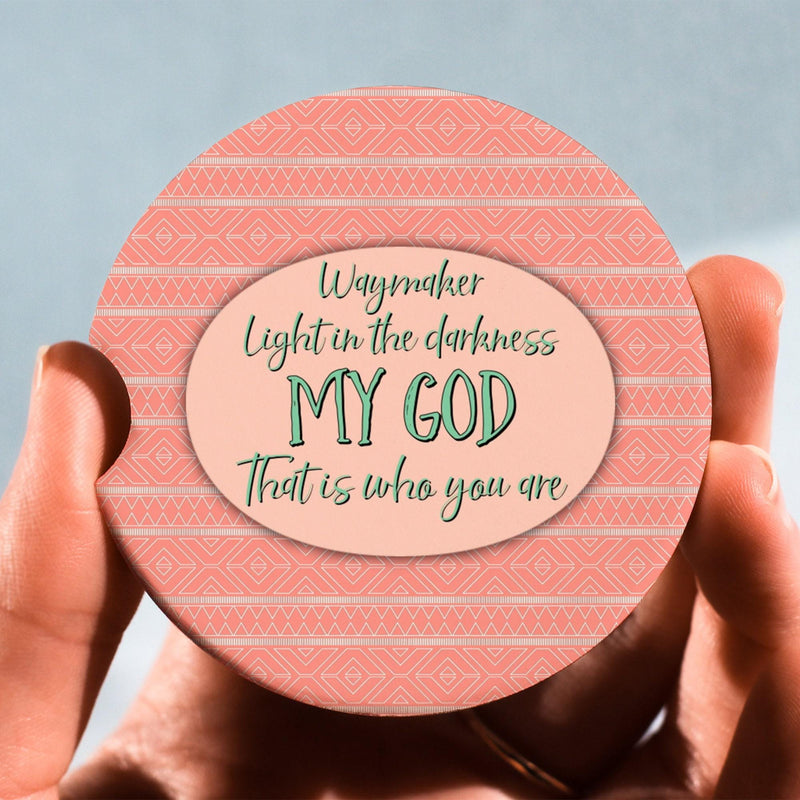 Car Coasters: Rubber or Sandstone - Waymaker Design