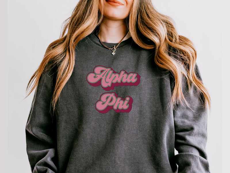 Alpha Phi Sweatshirt – Big Little Sorority Gift