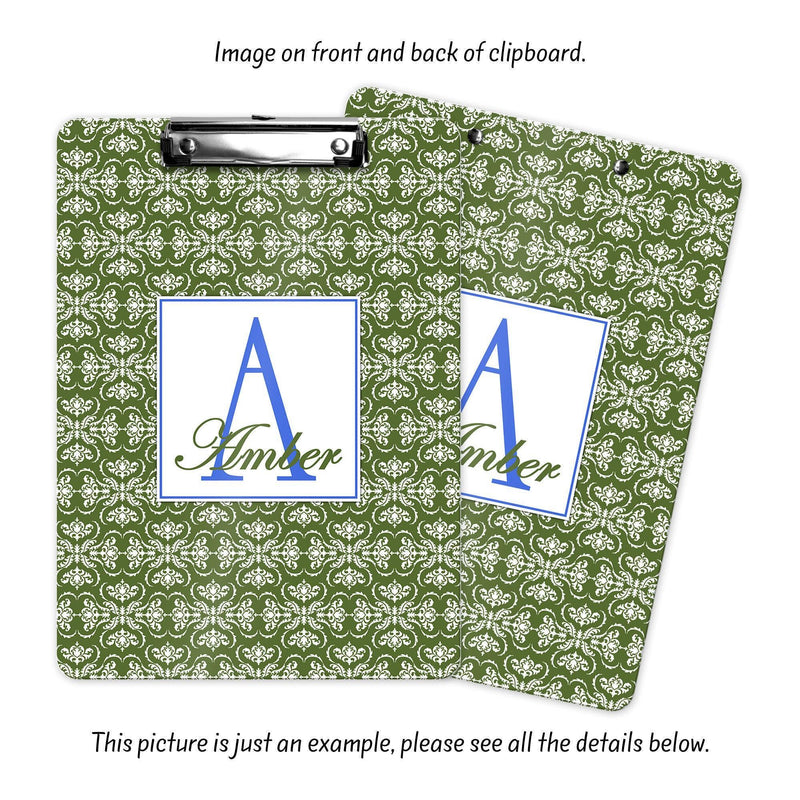 Custom Clipboard, Monogram Clip Board, Monogram Teacher Gift, Personalized Office Gifts, Personalized Clip Board, School Supplies, CB03