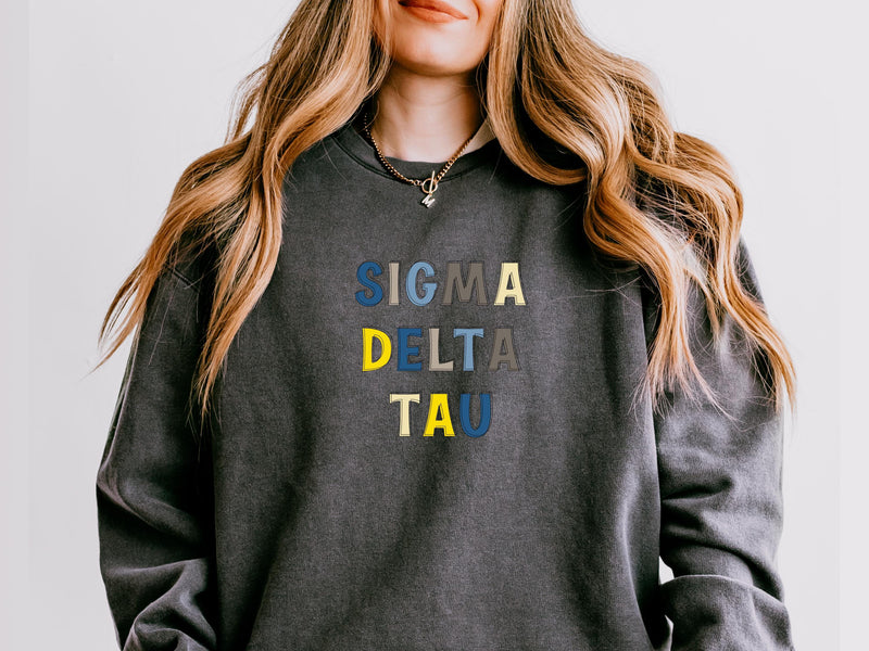 Sigma Delta Tau Sweatshirt – Big Little Sorority Gift