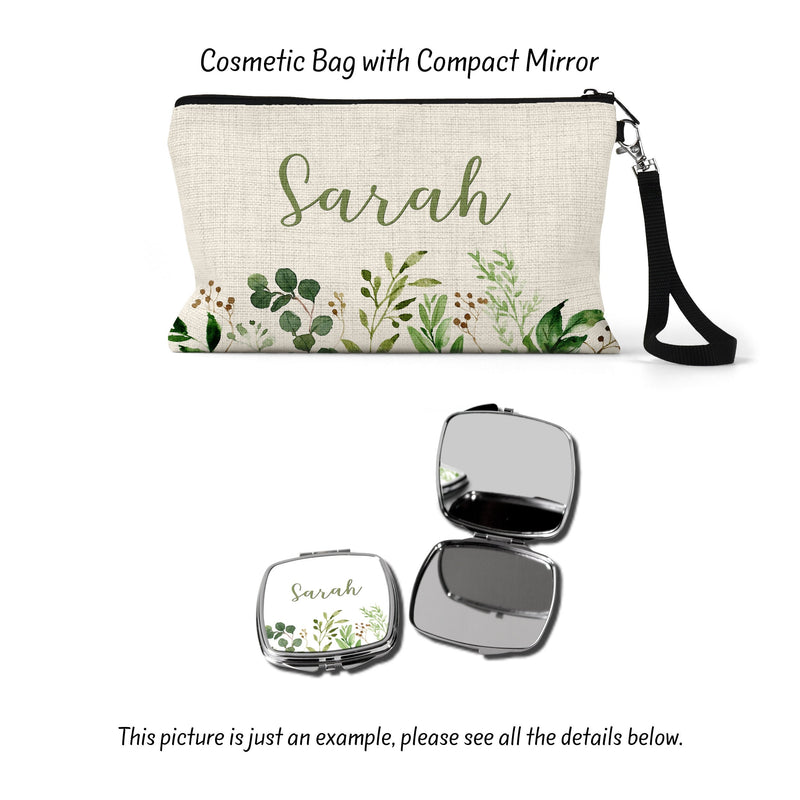 Monogrammed Makeup Bag - Perfect Gift for Best Friend or Girlfriend