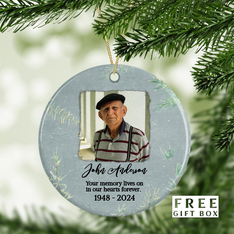 In Loving Memory Ceramic Ornament