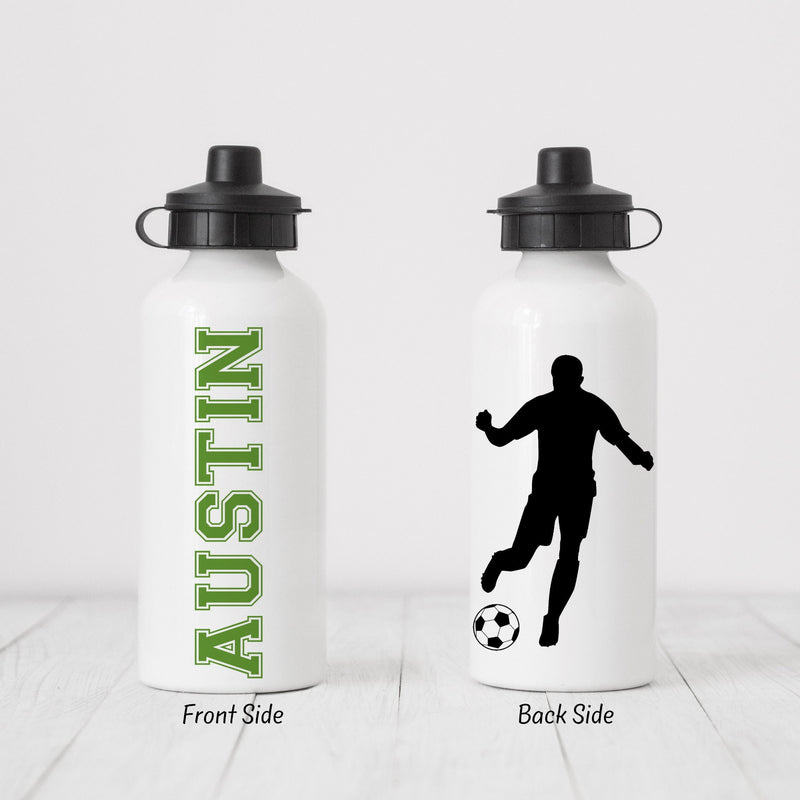 Soccer Gift, Personalized water bottle, soccer water bottle, water bottle, Team Gifts, sports water bottle, custom water bottle, SB27