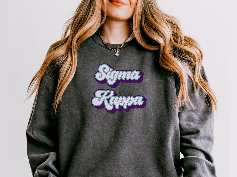 Sigma Kappa Sweatshirt – Big Little Sorority Gift