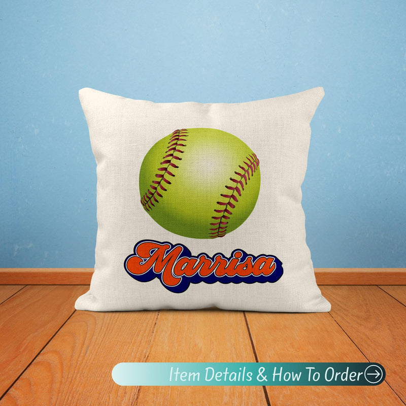 Basketball Pillow - Personalized Coach & Team Gift