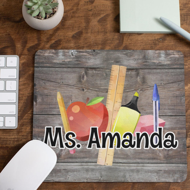 Teacher Mousepad - Custom Teacher Appreciation Gift for Back to School