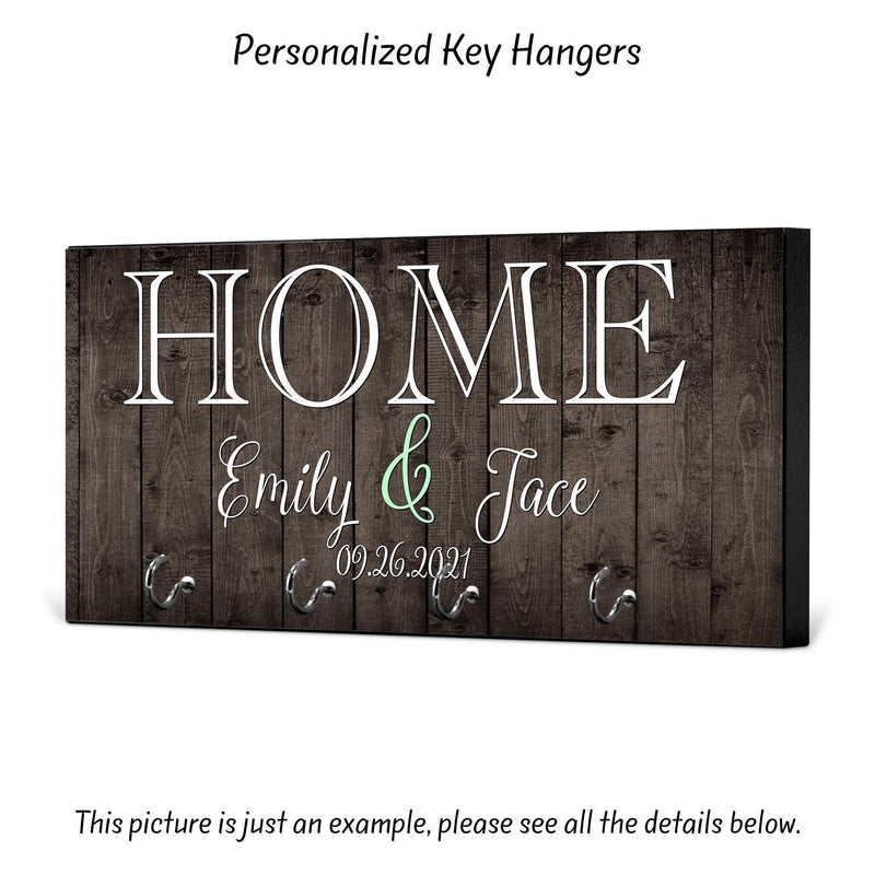 Key Holder for Wall, Wedding Gift, Gift for Her, Anniversary Gift, Housewarming Gift, New Home Gift, Home Decor, Key Holder, KH49