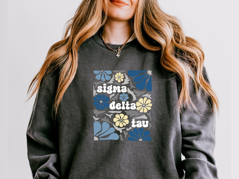 Sigma Delta Tau Sweatshirt – Big Little Sorority Gift