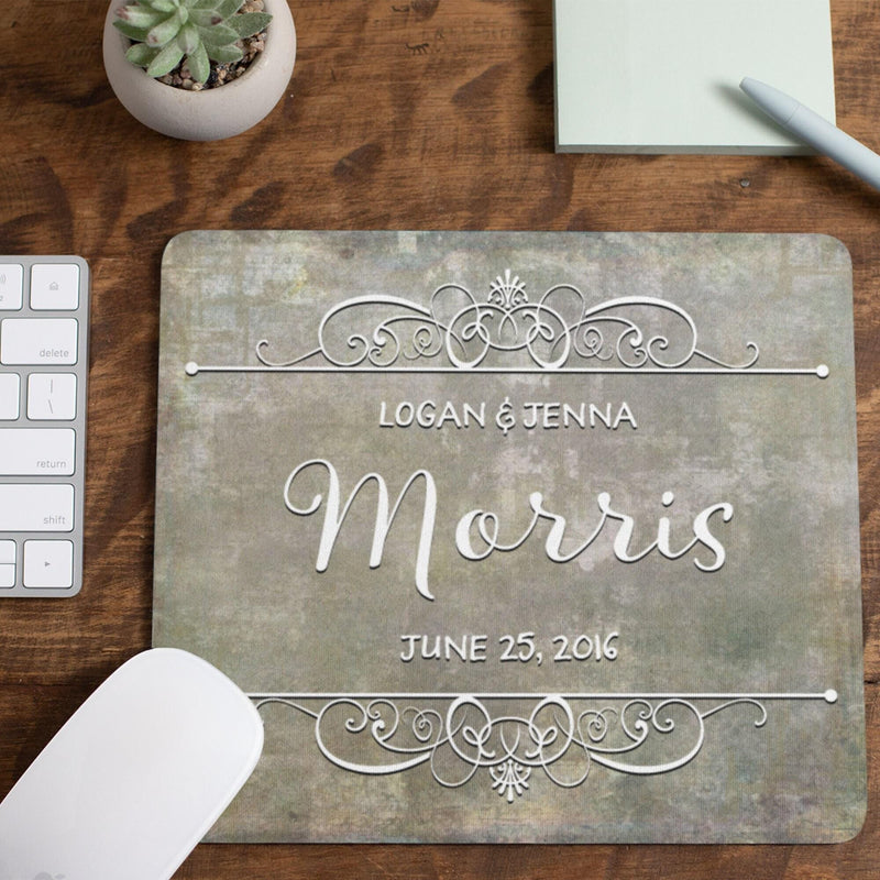 Mouse Pad Personalized Mousepad Gift for Wife Gift for Girl Wedding Ideas Engagement Gift Birthday Gift MP06