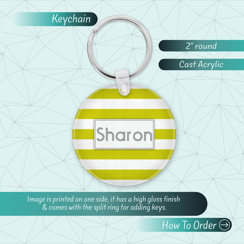 Acrylic Name Keychain – Cute Custom Keychain & Bag Charm