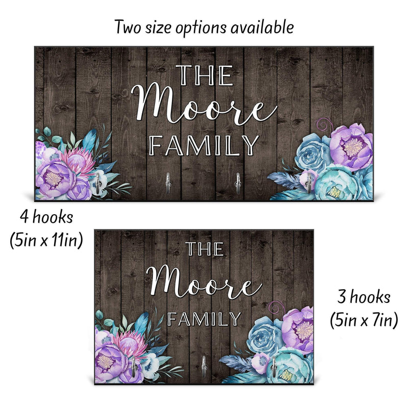 Boho, Key Holder for Wall, Wedding Gift, Gift for Her, Anniversary Gift, Housewarming Gift, New Home Gift, Home Decor, Key Holder, KH33