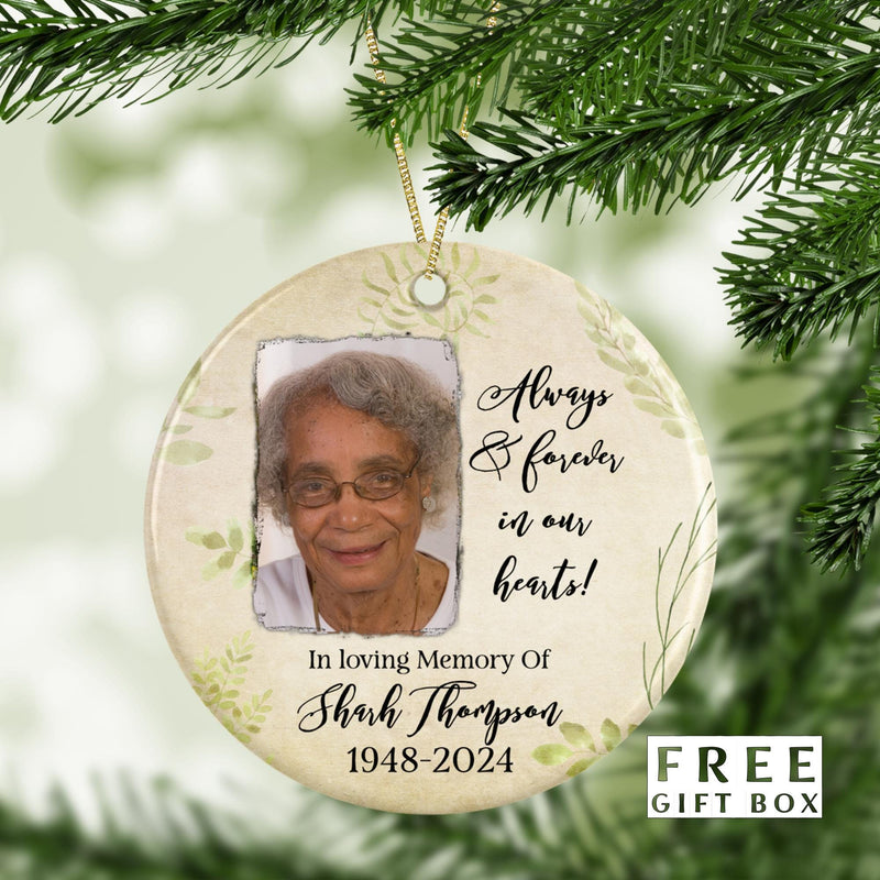 In Loving Memory Ceramic Ornament