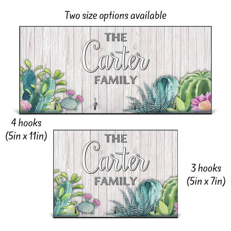 Cactus, Key Holder for Wall, Wedding Gift, Gift for Her, Anniversary Gift, Housewarming Gift, New Home Gift, Home Decor, Key Holder, KH40