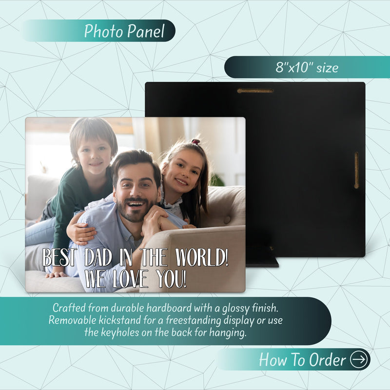 Dad Picture Frame - Ideal Christmas and Father&