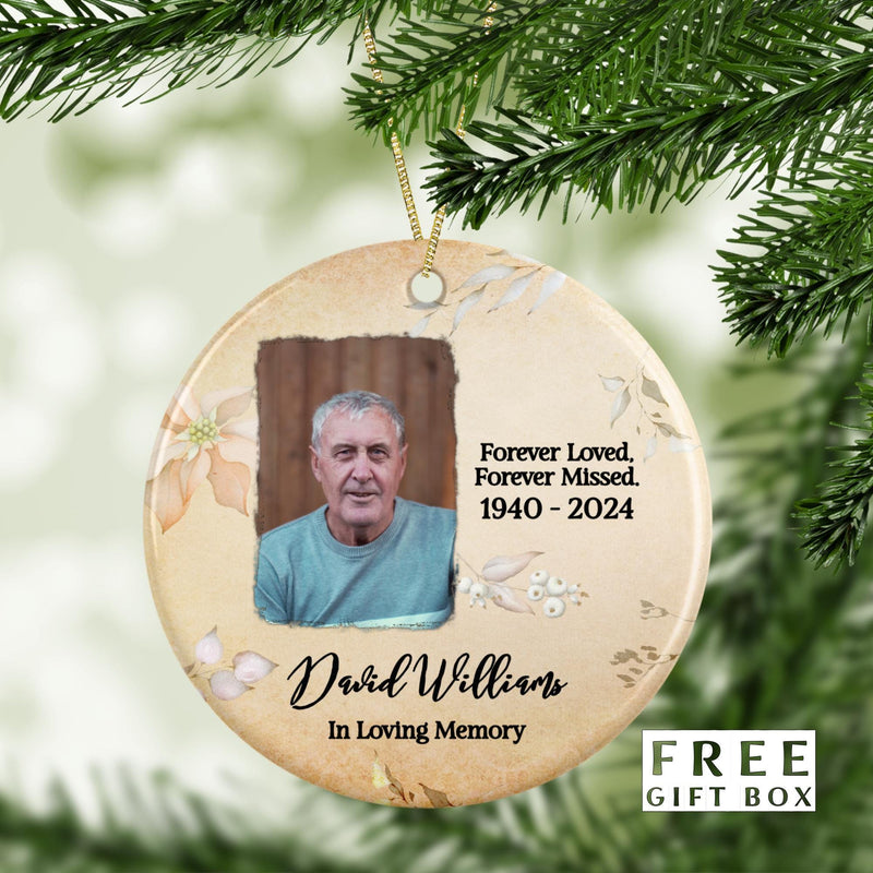 In Loving Memory Ceramic Ornament