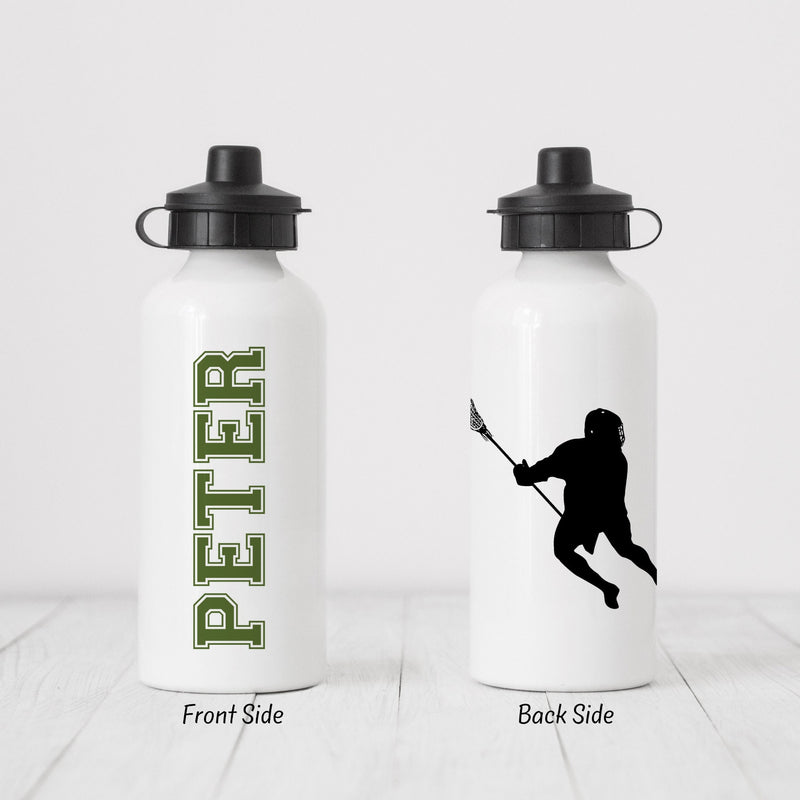 Lacrosse Gift, Lacrosse Water Bottle, Lacrosse Team, Team Gifts, Personalized Water Bottle, Sports Water Bottle, Water Bottle, SB15