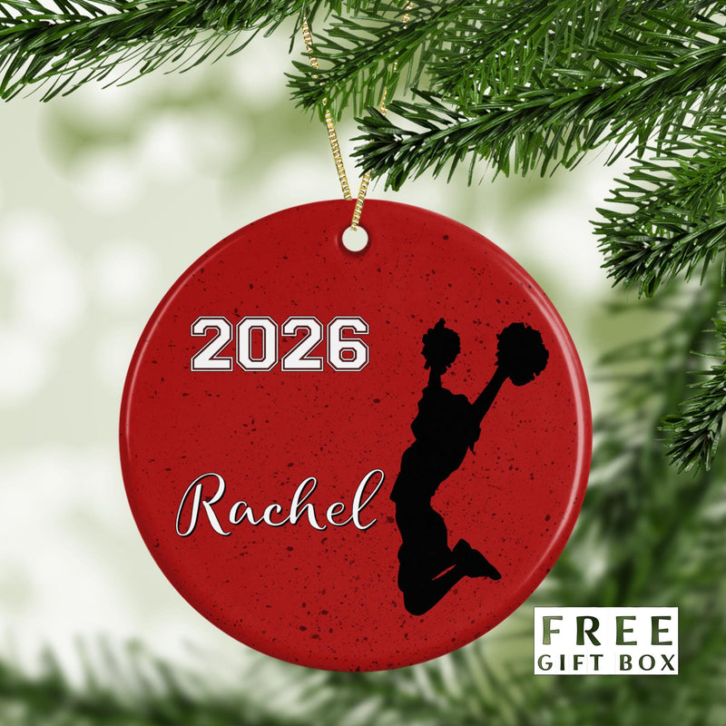 Cheerleader Ornament - Perfect Graduation & Christmas Gift