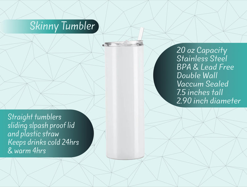 November Birth Flower Skinny Tumbler – Bridesmaid, Mom, Teacher or Girls Trip Gift