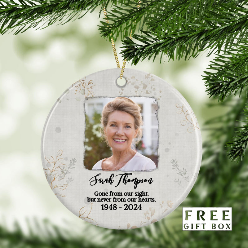 In Loving Memory Ceramic Ornament