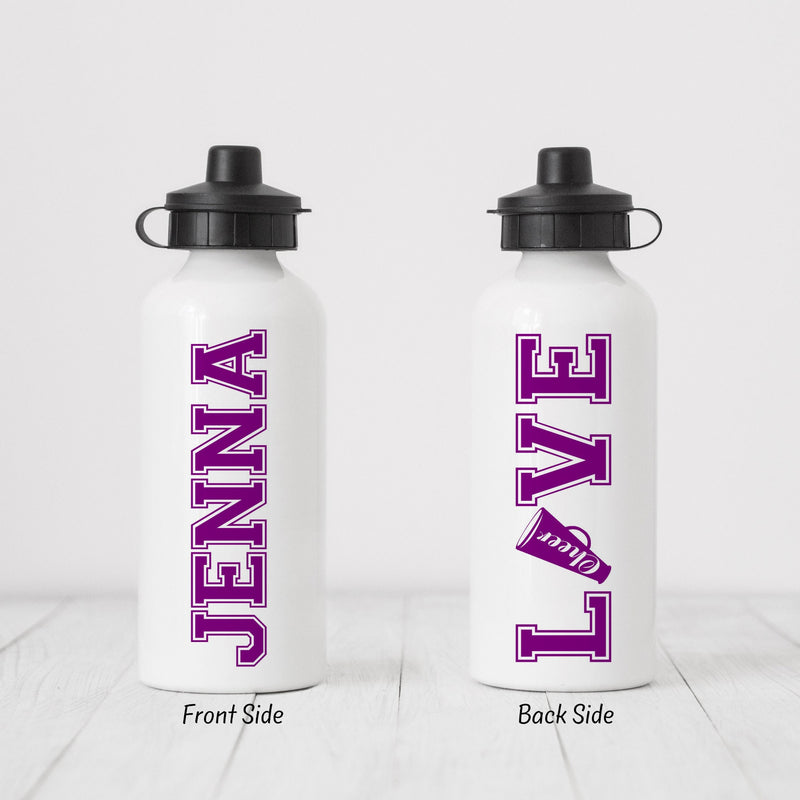 Cheerleader Gifts, Cheerleader Water Bottle, Cheerleader Team, Team Gifts, Cheer, Cheer Squad, Sports Water Bottle, Water Bottle, SB05