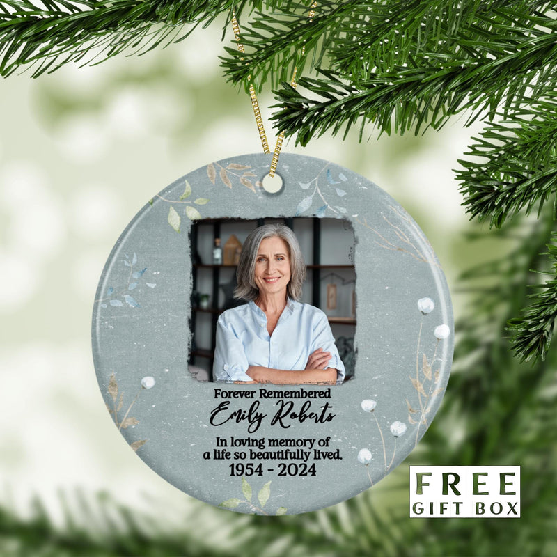 In Loving Memory Ceramic Ornament