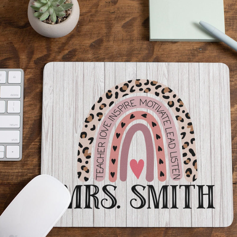 Teacher Mousepad - Custom Teacher Appreciation Gift for Back to School